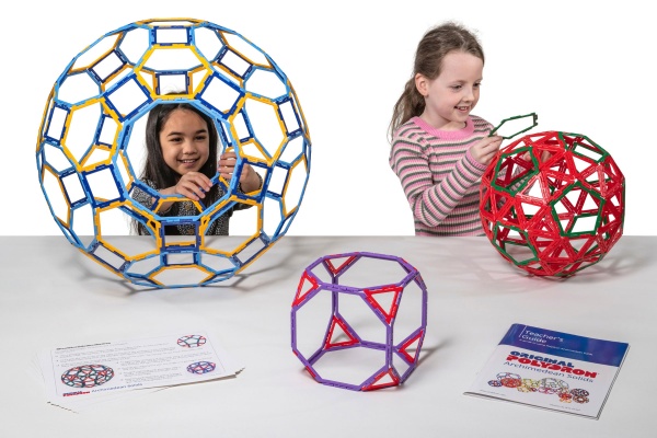 Original Polydron Frameworks Archimedean Solids Standard Set